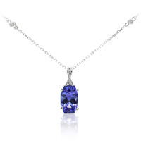 Collier en or et Tanzanite AAA (CIRARI)