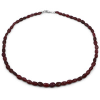 Collier en argent et Rubis