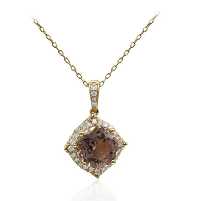 Collier en or et Tourmaline néon du Congo (CIRARI)