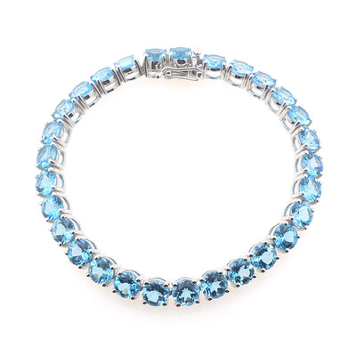 Bracelet en argent et Topaze de Marambaia