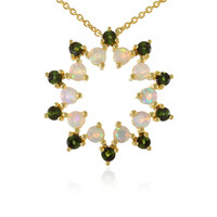 Collier en argent et Opale Welo