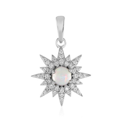 Pendentif en argent et Opale Welo