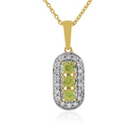 Collier en argent et Sphène