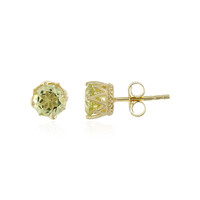 Boucles d'oreilles en argent et Quartz de l'Ouro Verde
