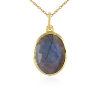 Collier en argent et Labradorite
