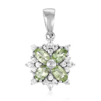 Pendentif en or et Tourmaline Paraiba du Brésil
