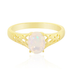 Bague en argent et Opale Welo