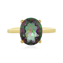 Bague en argent et Quartz mystique