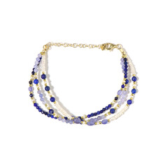 Bracelet en argent et Tanzanite (Riya)