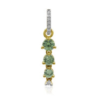 Pendentif en or et Grenat Démantoïde de Madagascar (John Ferry)