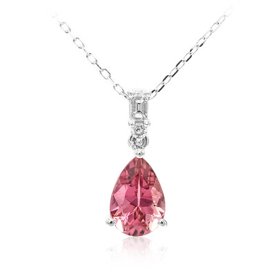 Collier en or et Tourmaline néon du Congo (CIRARI)