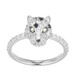 Bague en argent et Péridot (Adela Silber)
