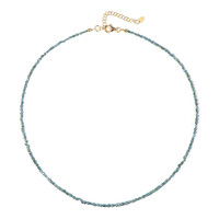 Collier en argent et Diamant bleu
