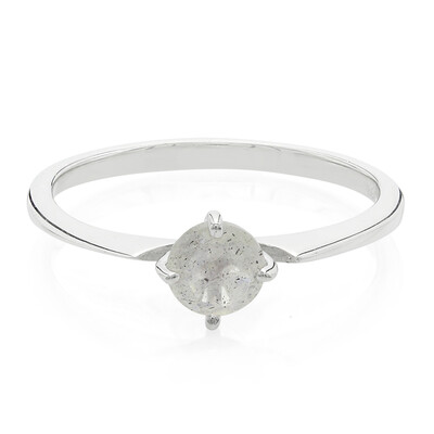 Bague en argent et Spectrolite