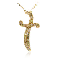Collier en or et Diamant fancy SI2 (CIRARI)