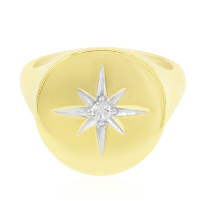 Bague en argent et Zircon