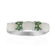 Bague en argent et Opale blanche