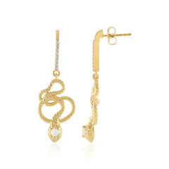 Boucles d'oreilles en argent et Opale Welo