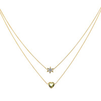 Collier en argent et Péridot