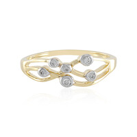 Bague en or et Diamant SI1 (H)