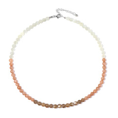 Collier en argent et Pierre de lune de Kangayam
