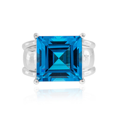 Bague en argent et Topaze de Marambaia