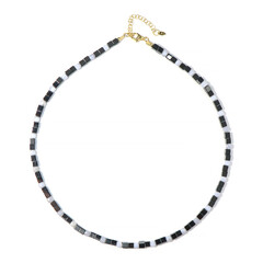 Collier en argent et Hématite noire