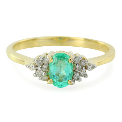 Bague en or et Tourmaline Paraiba du Brésil
