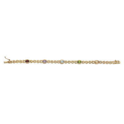 Bracelet en argent et Citrine