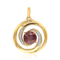 Pendentif en or et Sphalérite