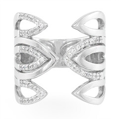 Bague en argent et Zircon