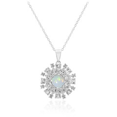 Collier en argent et Opale Welo