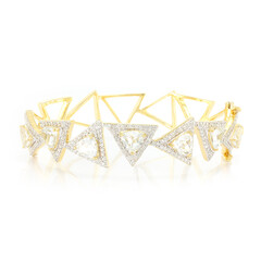 Bracelet en argent et Topaze Glacier