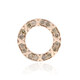 Pendentif en or et Diamant rose de France SI1 d'Argyle  (Annette)
