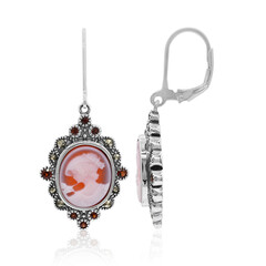 Boucles d'oreilles en argent et Agate