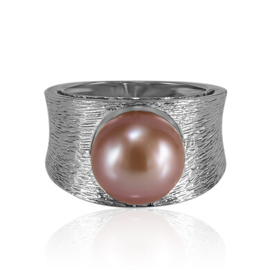Bague en argent et Perle Ming (TPC)