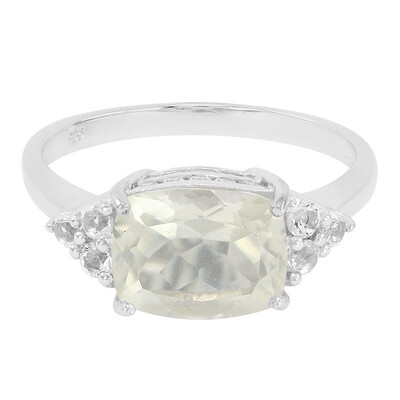 Bague en argent et Orthose