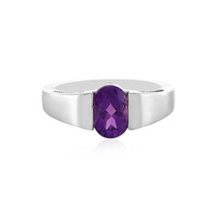 Bague en argent et Améthyste de Sibérie