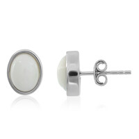 Boucles d'oreilles en argent et Opale Welo