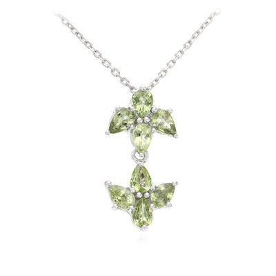 Collier en argent et Tourmaline Paraïba