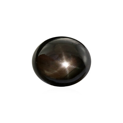 Gemme et Saphir étoilé noir 7,155 ct