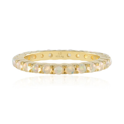 Bague en argent et Opale Welo