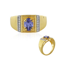 Bague en argent et Tanzanite