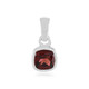 Pendentif en argent et Grenat du Mozambique
