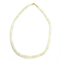Collier en or et Opale Welo
