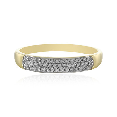 Bague en or et Diamant Flawless (F) (LUCENT DIAMONDS)