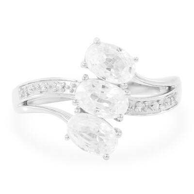 Bague en argent et Zircon