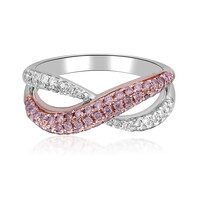 Bague en or et Diamant rose I1 (CIRARI)