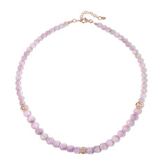 Collier en argent et Kunzite