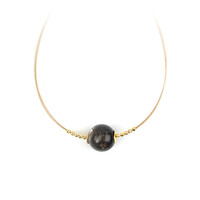 Collier en argent et Muscovite